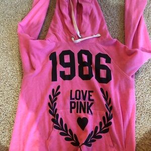 Pink hoodie